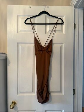 Windsor Brown Strappy Dress